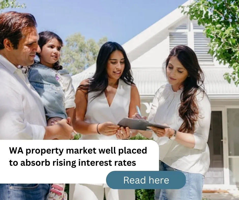 WA property market well placed to absorb rising interest rates