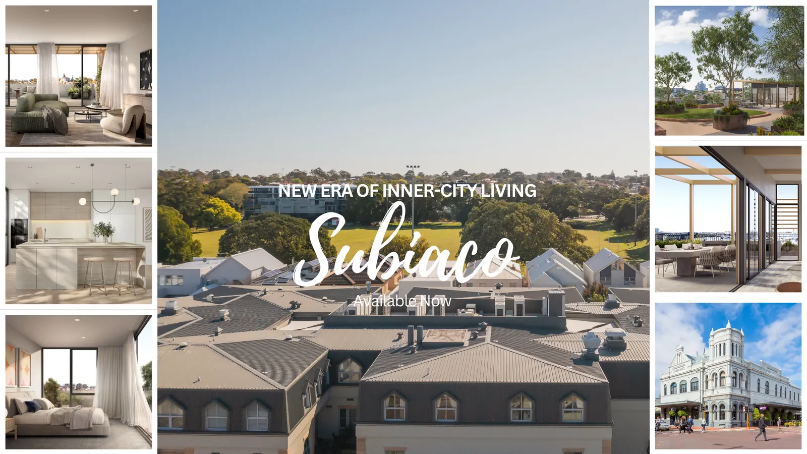 A NEW ERA OF INNER-CITY LIVING HAS ARRIVED IN SUBIACO